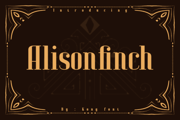 Alison Finch: An Elegant Serif for Timeless Design