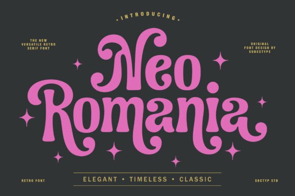 Discover Neo Romania: A Timeless Serif with Modern Appeal