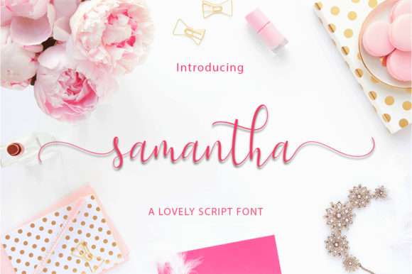 Discover Samantha: A Unique Handwritten Font