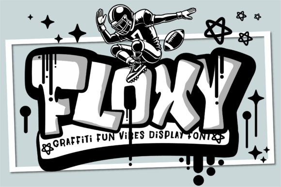 Floxy: The Playful Graffiti Font for Urban Designs