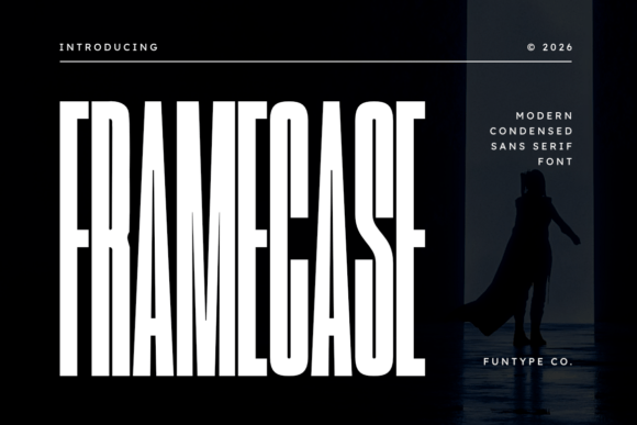 Framecase: Bold Modern Sans Serif for High-Impact Design