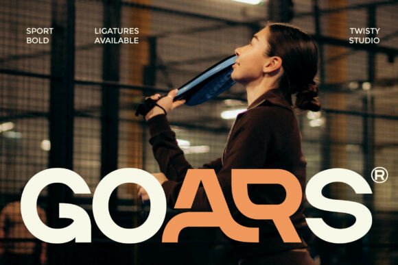 Goars: A Typeface Built for Speed and Strength