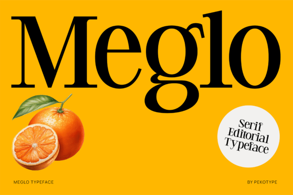 Meglo: A Modern Serif Font for Elegant, Timeless Designs