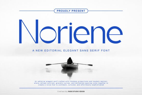 Noriene: A Refined Sans Serif for Timeless Design
