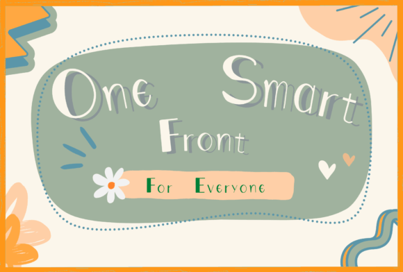 One Smart: A Friendly Handwritten Font for Every Occasion