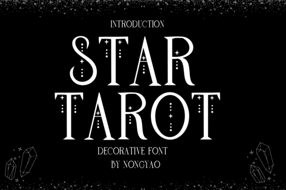 Star Tarot: A Decorative Font for Creative Projects