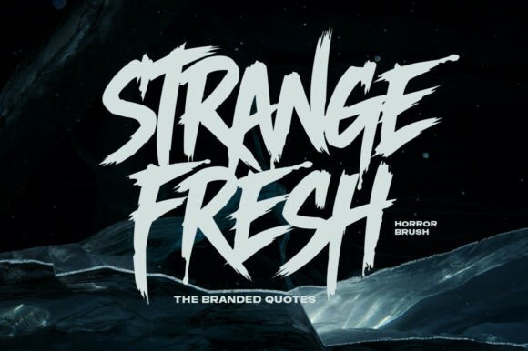 Strange Fresh: A Typeface for Bold, Modern Design